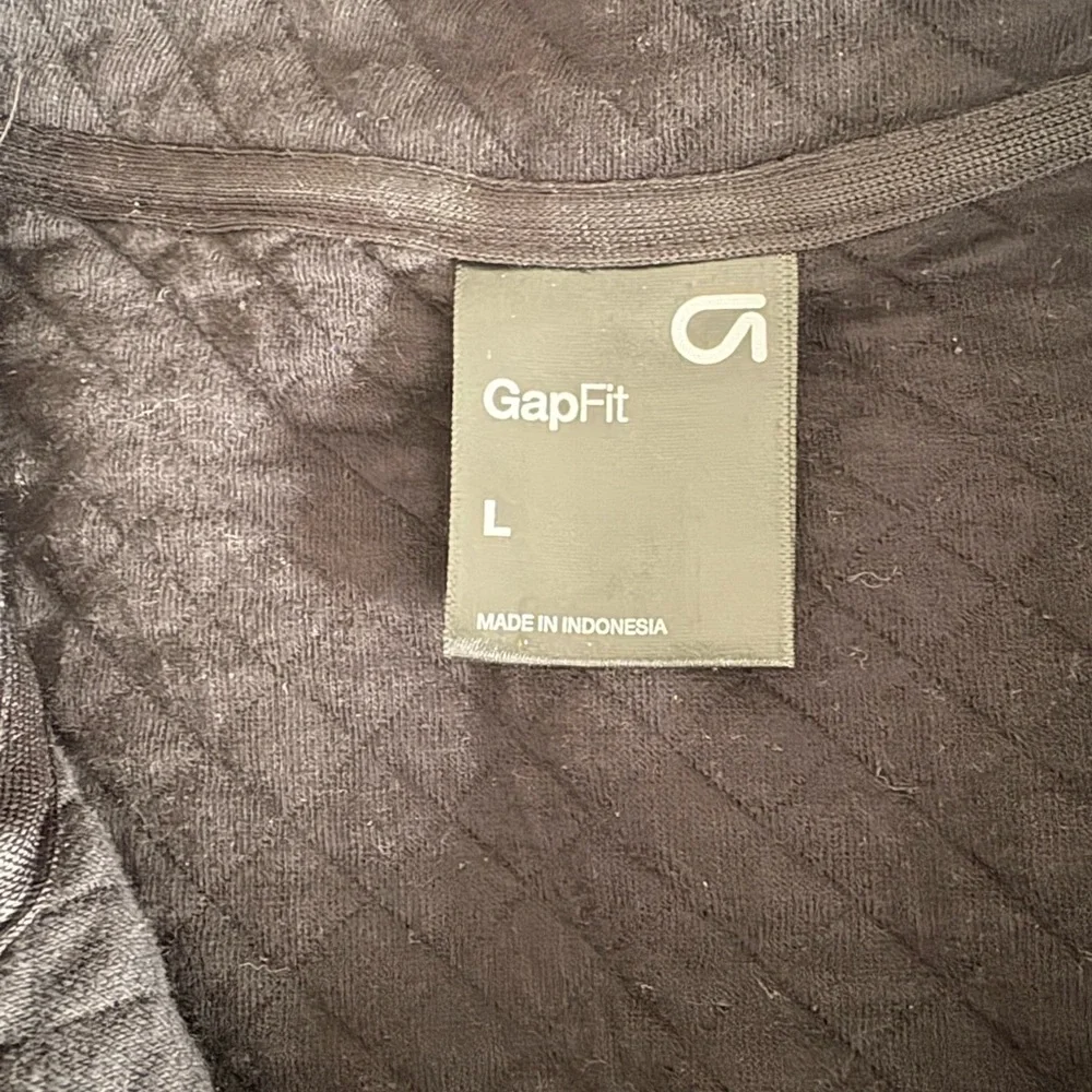 Gap Oversized Quilted Quartet-Zip Jacket - Picture 4 of 5